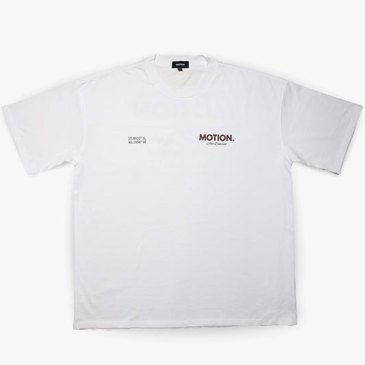 White Oversized T-Shirt - "Art District"